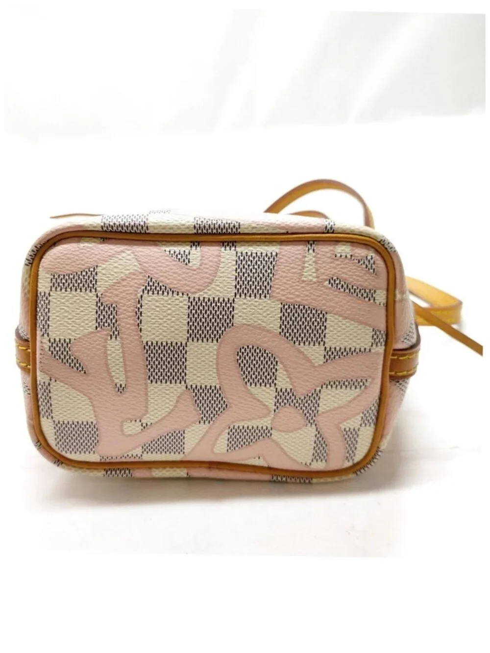Authentic Louis Vuitton Tahitienne Nano Noé Pink Bucket Bag